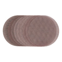 Draper Mesh Sanding Discs, 150mm, Assorted Grit - 80G, 120G, 180G, 240G (Pack of