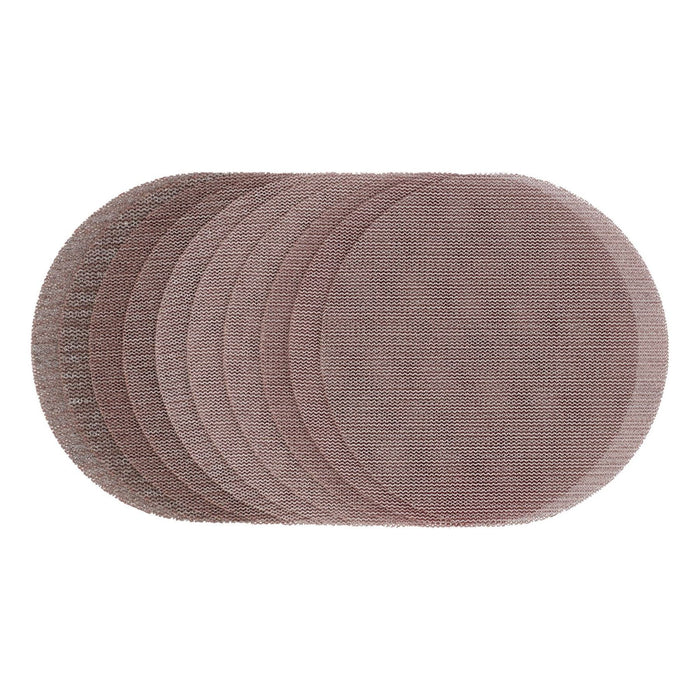 Draper Mesh Sanding Discs, 150mm, Assorted Grit - 80G, 120G, 180G, 240G (Pack of Draper - Town Tools 