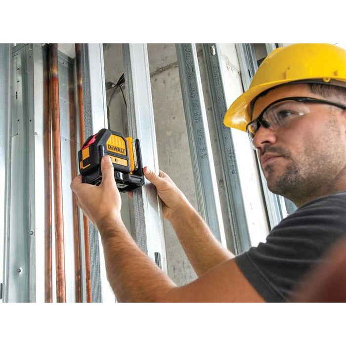 Dewalt Power Tools DCE088D1R Self-Levelling Red Cross Line Laser 12V 1 x 2.0Ah Li-ion DeWALT Power Tools - Town Tools