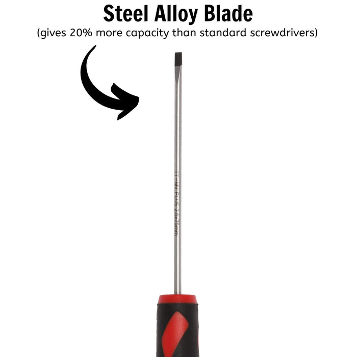 Teng Tools Flat Screwdriver 0.5 x 2.5 x 75mm S Teng Tools - Town Tools 