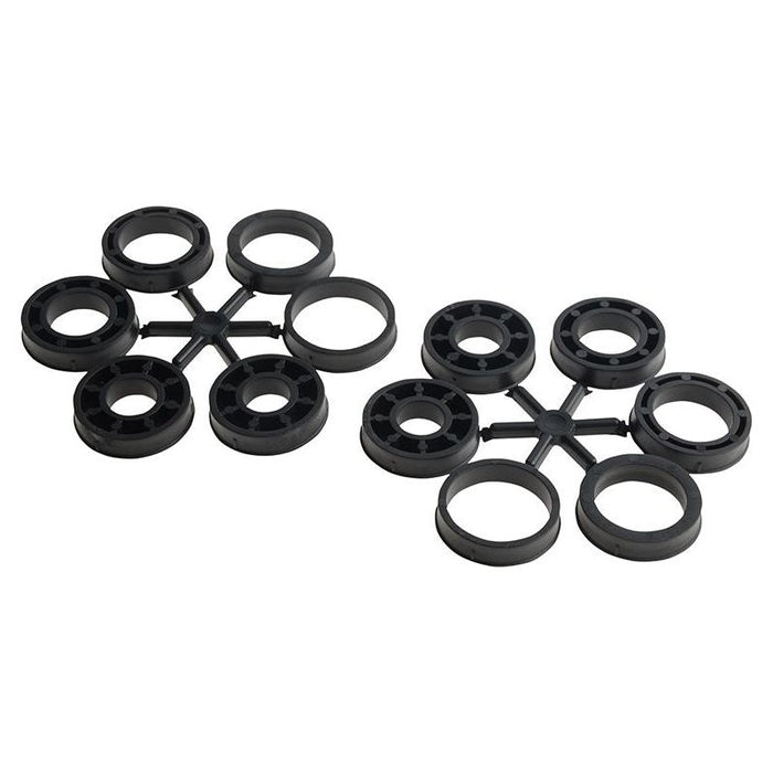 Lessmann Wheel Brush D100mm x W20-22 x 30 Bore Steel Wire 0.30 + Adaptors Set 1 Lessmann - Town Tools