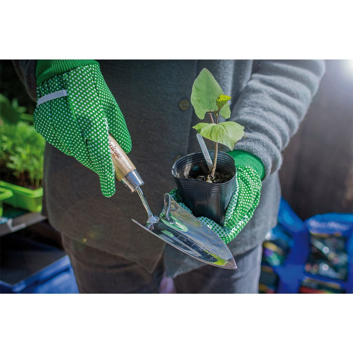 Draper Heritage Stainless Steel Transplanting Trowel with Ash Handle Draper - Town Tools 