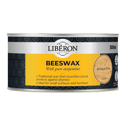 Liberon Beeswax Paste Antique Pine 500ml Liberon - Town Tools