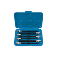 Laser Extra Long Hex Socket Bit Set 3/8"D 7pc 6995