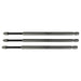 Faithfull Pozidriv Impact Screwdriver Bits PZ2 x 150mm (Pack 3) Faithfull - Town Tools
