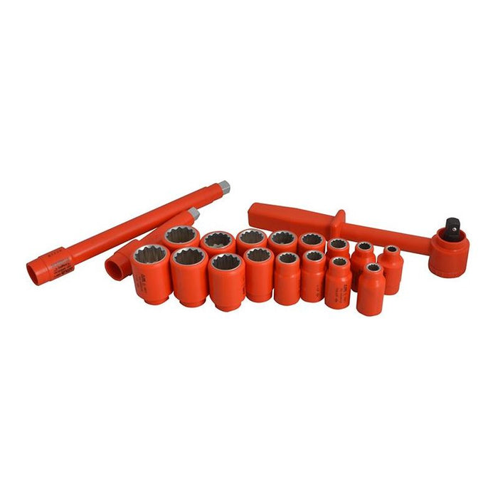 Itl Insulated Insulated Socket Set of 19 1/2in Drive ITL Insulated - Town Tools