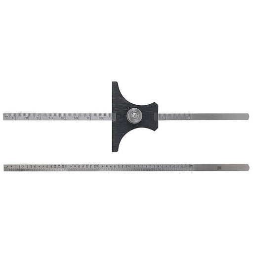 Moore & Wright Reversible Base Depth Gauges Metric 0-150mm Moore & Wright - Town Tools