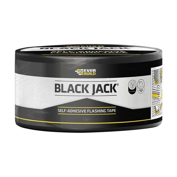 Everbuild Sika Black Jack® Flashing Tape, Trade 300mm x 10m Everbuild Sika - Town Tools