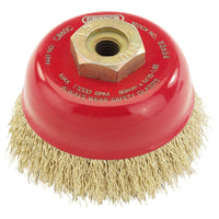 Draper Crimped Wire Cup Brush, 60mm, M10 52634