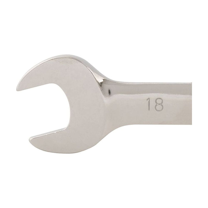 Silverline Flexible Head Ratchet Spanner 18mm Silverline - Town Tools 