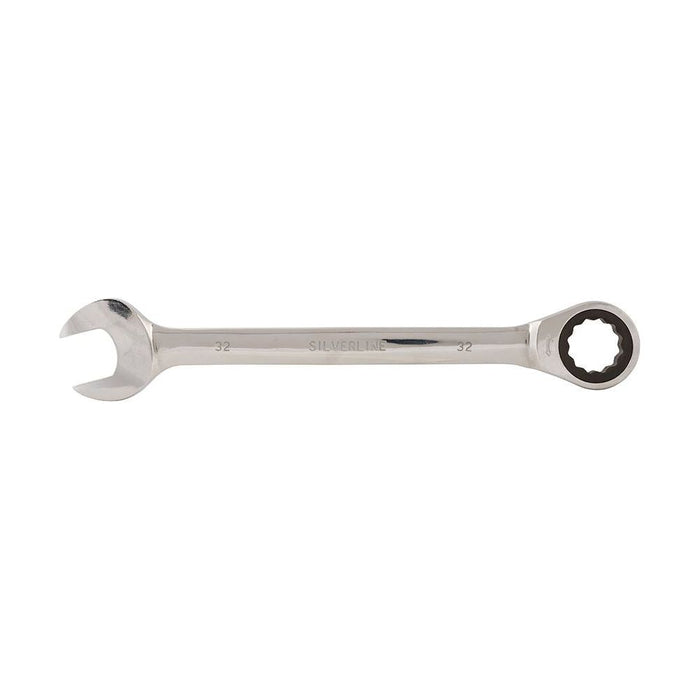 Silverline Fixed Head Ratchet Spanner 32mm Silverline - Town Tools 