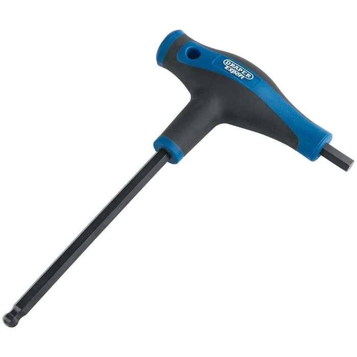 Draper Soft Grip 'T' Handle Hexagon and Ball End Key, 8.0mm Draper - Town Tools