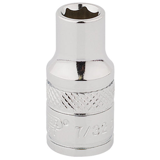 Draper Expert HI-TORQ® 6 Point Socket, 1/4" Sq. Dr., 7/32" - B-AF