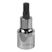 Sealey Hex Socket Bit 7mm 1/2"Sq Drive SBH019 Sealey - Town Tools 