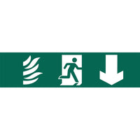 Draper Running Man Arrow Down 73201