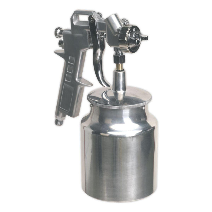 Sealey Spray Gun Suction Feed General-Purpose 1.5mm Set-Up SSG2 Sealey - Town Tools 