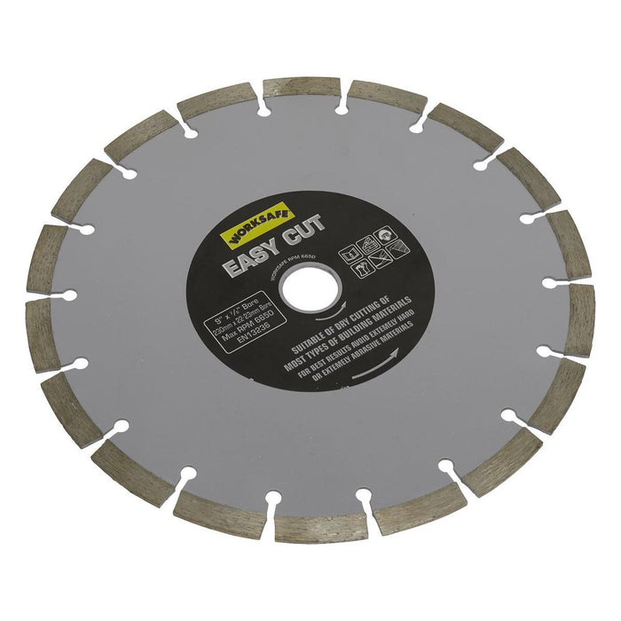 Sealey Silver Easy-Cut Diamond Blade230 x 22mm WDEC230 Sealey - Town Tools 