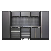 Sealey Superline Pro 3.2m Storage System Stainless Worktop APMSSTACK03SS