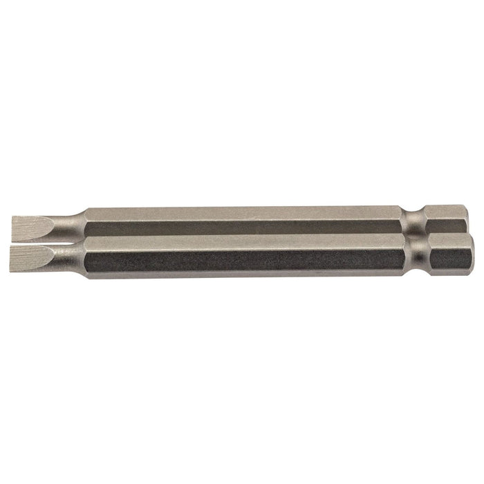 Draper Plain Slot Insert Bit, 4.5mm, 1/4" Hex, 75mm Long (Pack of 2) 64295 Draper - Town Tools 