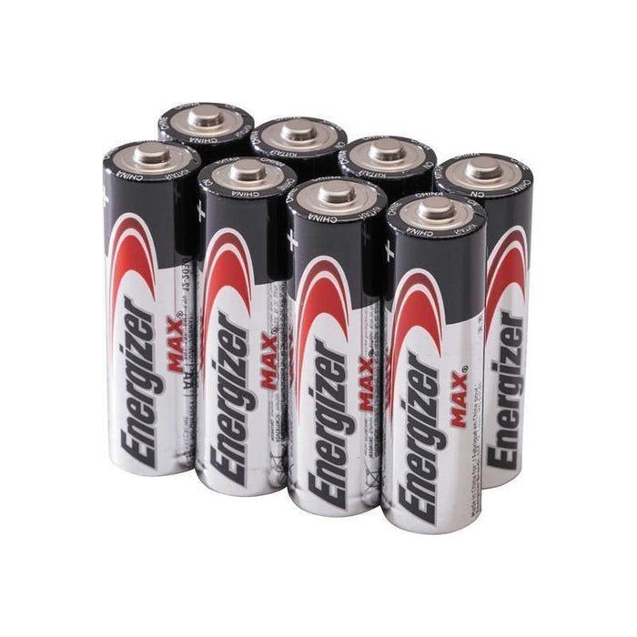Energizer® MAX® AA Alkaline Batteries (Pack 4 + 4 Free) Energizer® - Town Tools