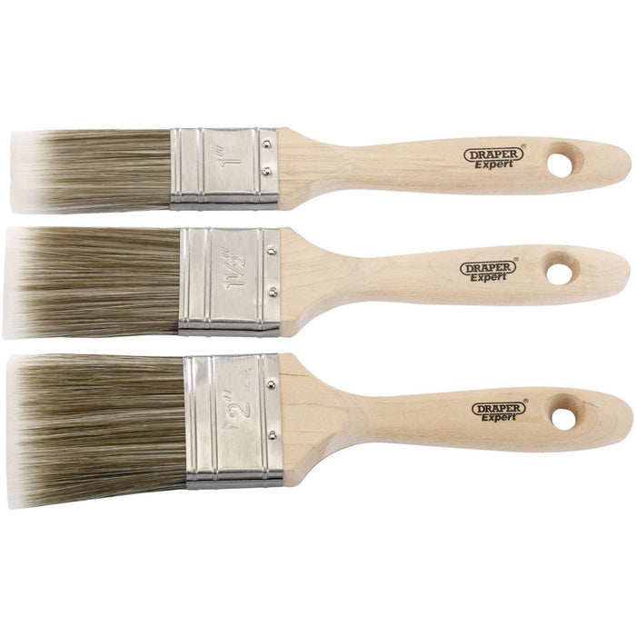 Draper Expert Paint Brush Set (3 Piece) 82509 Draper - Town Tools 