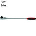 Teng Tools 1/2" Long Ratchet Flexible Head 45 Teeth 400mm Teng Tools - Town Tools 