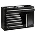 BUNKER Modular Floor Cabinet, 7 Drawer, 1360mm - MS400-7BU54