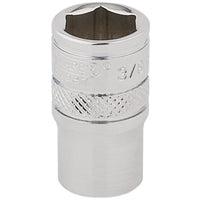 Draper Expert HI-TORQ® 6 Point Socket, 1/4" Sq. Dr., 3/8" - B-AF