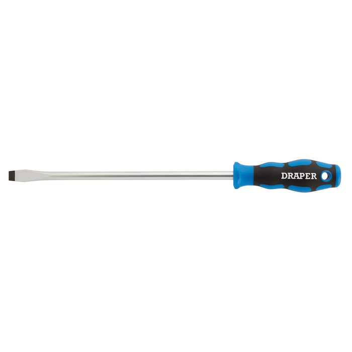Draper Soft Grip Plain Slot Screwdriver, 9.5 x 250mm - 865/SL
