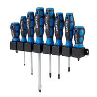 Draper Soft Grip Screwdriver Set (8 Piece) - 865/8