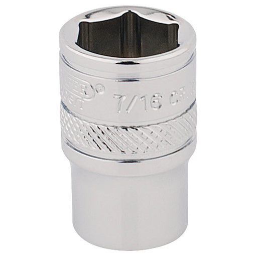Draper Expert HI-TORQ® 6 Point Socket, 1/4" Sq. Dr., 7/16" - B-AF