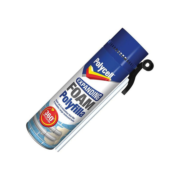 Polycell Expanding Foam Filler 300ml Polycell - Town Tools