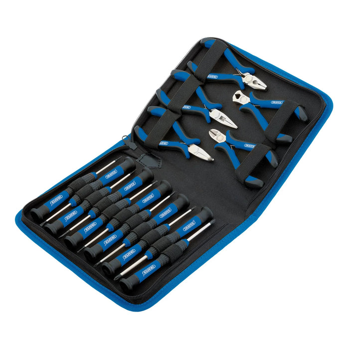Draper Precision Pliers and Screwdriver Set (16 Piece) - PSP16