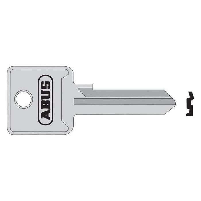 Abus Mechanical 85/70 Left Hand Key Blank ABUS Mechanical - Town Tools