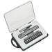 Sealey Topchest & Rollcab Combination 14 Drawer with Ball-Bearing Slides Red/Gre Sealey - Town Tools 