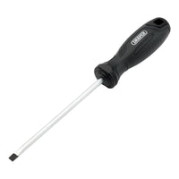 Draper Slotted Parallel Hard Grip Screwdriver, 5.5 x 125mm