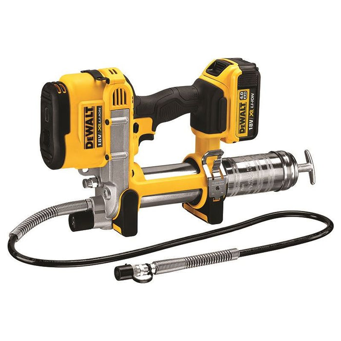 Dewalt Power Tools DCGG571M1 Cordless XR Grease Gun 18V 1 x 4.0Ah Li-ion DeWALT Power Tools - Town Tools