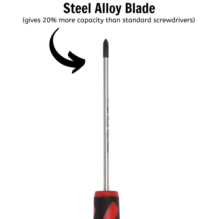 Teng Tools PZ Screwdriver PZ0 x 75mm S Teng Tools - Town Tools 