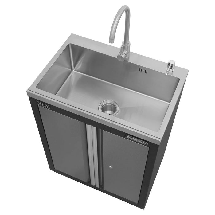 Sealey Modular Sink Unit 680mm APMS67 Sealey - Town Tools 