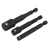 Sealey Premier Premier Impact Socket Adaptor Set 3pc AK5521