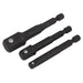 Sealey Premier Premier Impact Socket Adaptor Set 3pc AK5521 Sealey Premier - Town Tools 