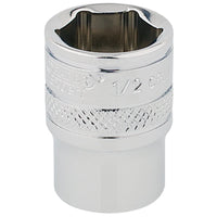 Draper Expert HI-TORQ® 6 Point Socket, 1/4" Sq. Dr., 1/2" - B-AF