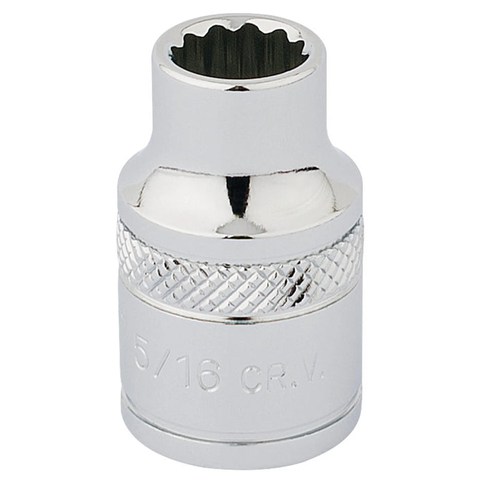 Draper Expert HI-TORQ® 12 Point Socket, 3/8" Sq. Dr., 5/16" - D-AF