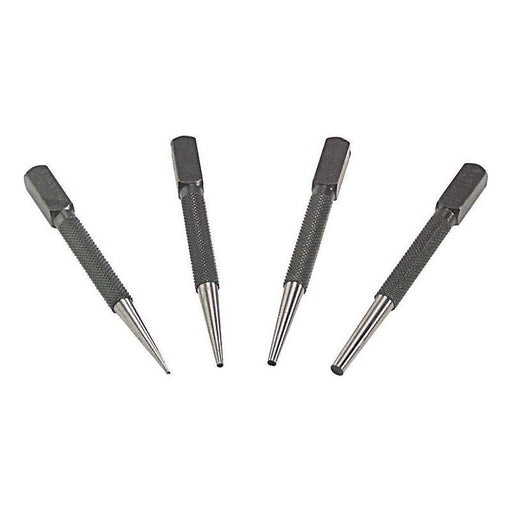 Priory 66SN4 Nail Punch Set 4 Piece Priory - Town Tools