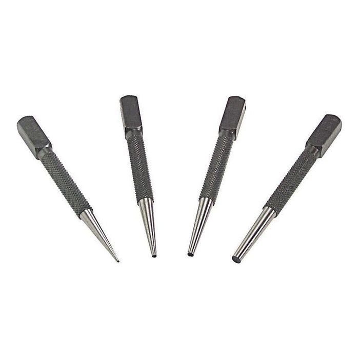 Priory 66SN4 Nail Punch Set 4 Piece Priory - Town Tools