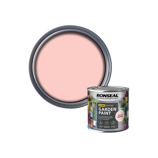 Ronseal Garden Paint Cherry Blossom 250ml Ronseal - Town Tools