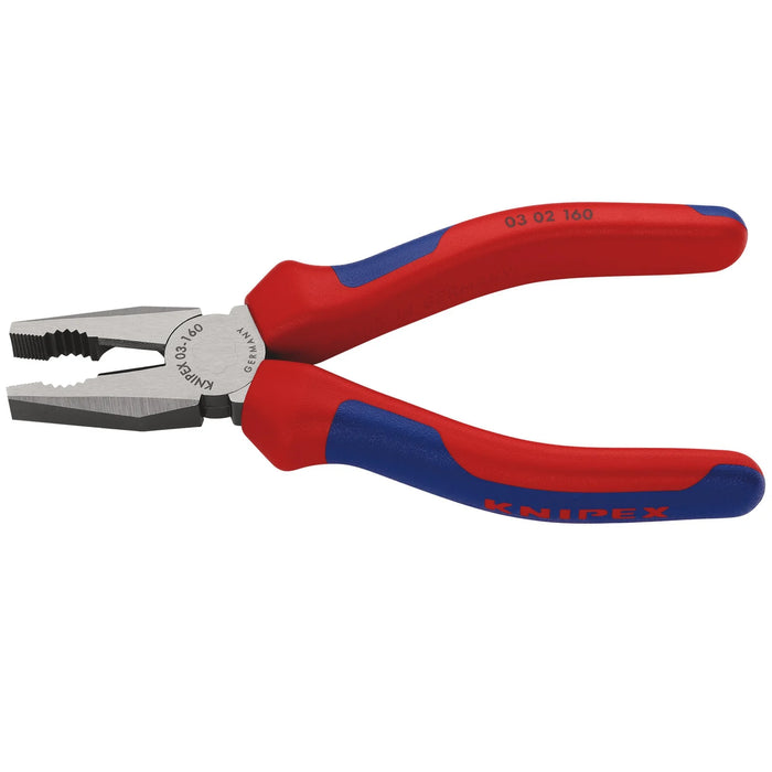 KNIPEX 03 02 160 SB Combination Pliers, 160mm - 03 02 160 SB