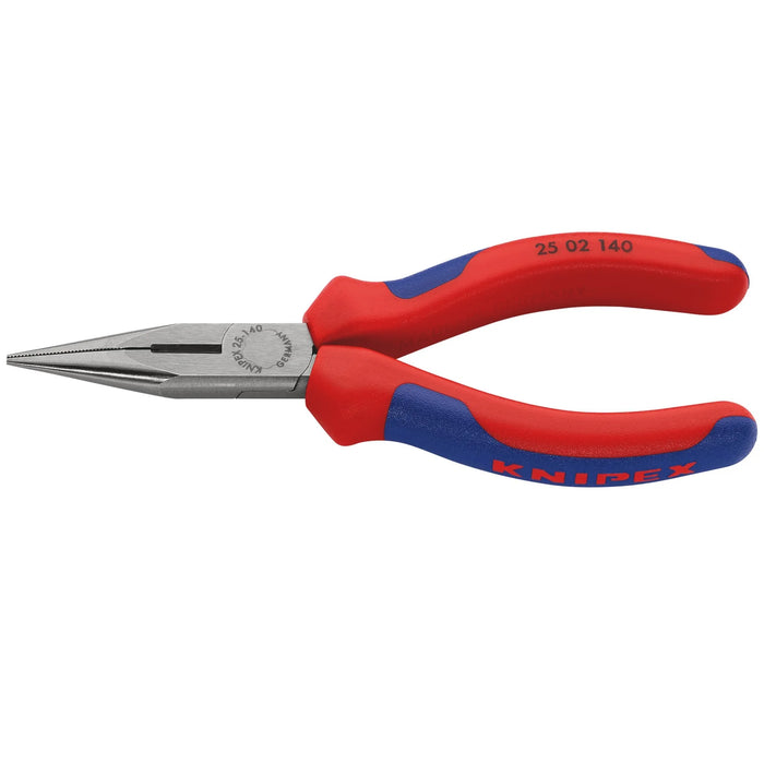 KNIPEX 25 02 140 SB Long Nose Pliers, 140mm - 25 02 140 SB
