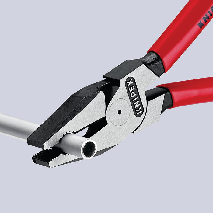 KNIPEX 02 02 180 SB High Leverage Combination Pliers, 180mm - 02 02 180 SB