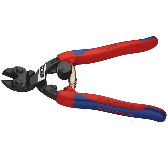 KNIPEX 71 22 200 SB CoBolt® Compact Bolt Cutters, 200mm - 71 22 200 SB